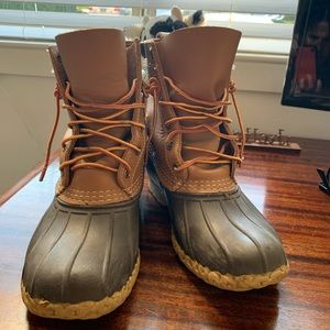 LL Bean Duck Boots 8”